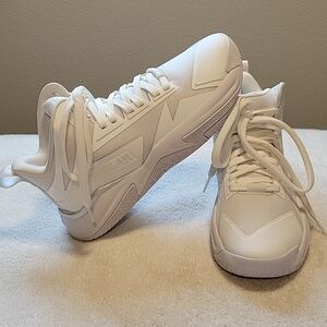 Moolah Triple Double White Hot Basketball Sneakers